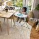 Skládací jídelní židlička Sun Valley™ Teal 6m+ do 15 kg Ingenuity 16872-1