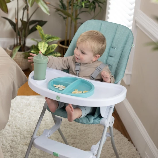 Skládací jídelní židlička Sun Valley™ Teal 6m+ do 15 kg Ingenuity 16872-1
