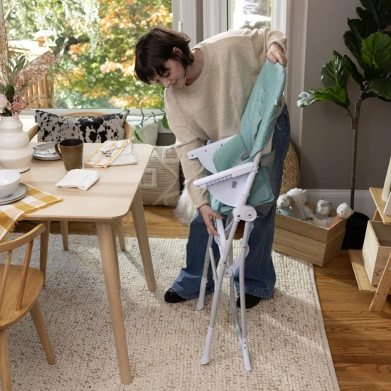Skládací jídelní židlička Sun Valley™ Teal 6m+ do 15 kg Ingenuity 16872-1