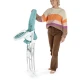 Skládací jídelní židlička Sun Valley™ Teal 6m+ do 15 kg Ingenuity 16872-1