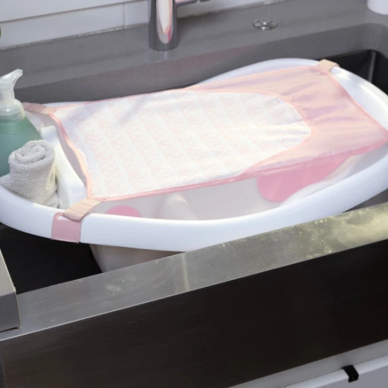 Vanička Comfy Clean™ Deluxe růžová Ingenuity 17138-4