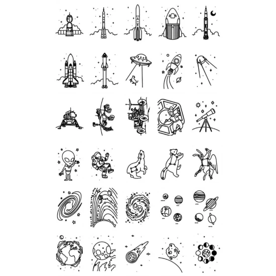 Kidydraw doplňkové karty pro pro kreslící tablet KidyDraw Mini – nové motivy a zábavné výzvy pro děti