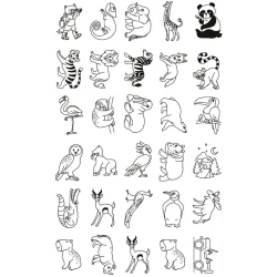 Doplňkové karty Kidydraw mini Bylo nebylo a zvířata