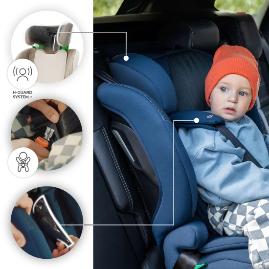 Autosedačka Comfort Up 2 Plus i-Size (76-150 cm) Beige Kinderkraft KCCOUP02BEGPL00