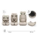 Autosedačka Comfort Up 2 Plus i-Size (76-150 cm) Beige Kinderkraft KCCOUP02BEGPL00