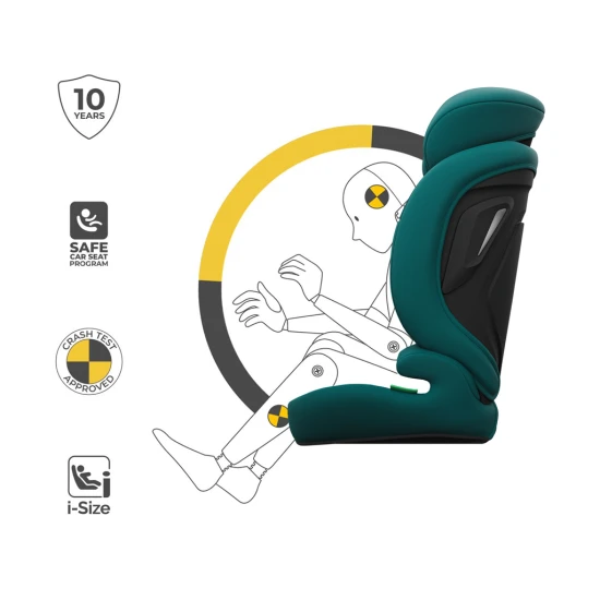 Autosedačka Comfort Up 2 Plus i-Size (76-150 cm) Green Kinderkraft KCCOUP02GREPL00