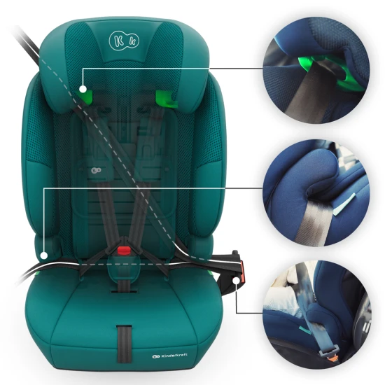 Autosedačka Comfort Up 2 Plus i-Size (76-150 cm) Green Kinderkraft KCCOUP02GREPL00