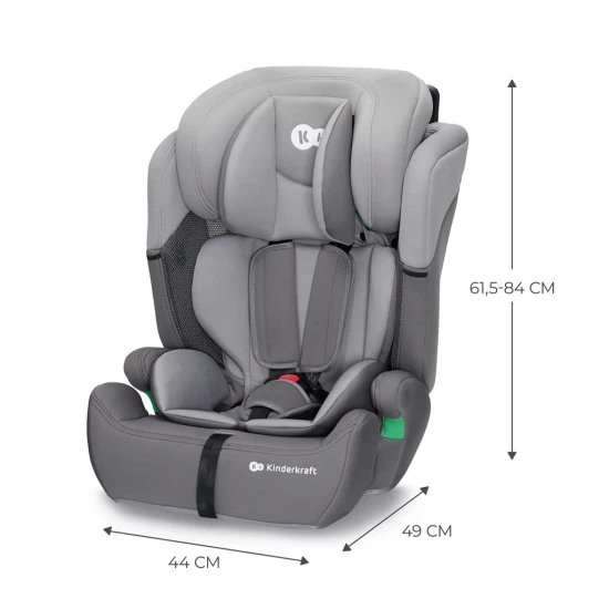 Autosedačka Comfort up i-size grey (76-150 cm) Kinderkraft KCCOUP02GRY0000
