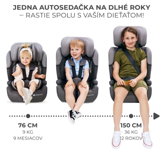 Autosedačka Comfort up i-size pink (76-150 cm) Kinderkraft KCCOUP02PNK0000