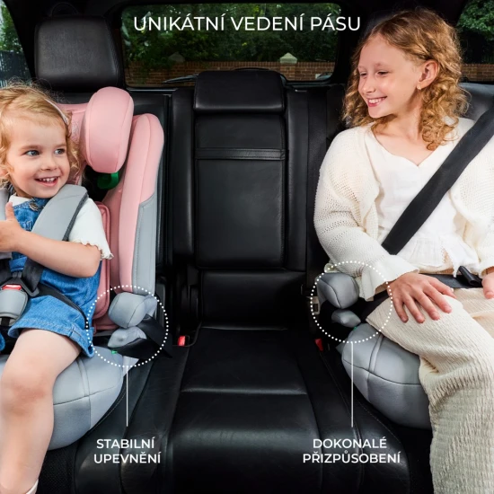Autosedačka I-Comfy i-Size (76 do 150 cm) Dark Grey Kinderkraft KCICOM00DGR0000