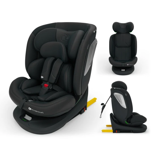 Autosedačka i-Grow 2 Plus (40-150 cm) Black Autosedačka i-Grow 2 Plus (40-150 cm) Black Kinderkraft KCIGRO02BLKPL00