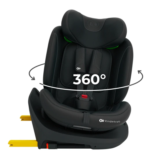 Autosedačka i-Grow 2 Plus (40-150 cm) Black Autosedačka i-Grow 2 Plus (40-150 cm) Black Kinderkraft KCIGRO02BLKPL00