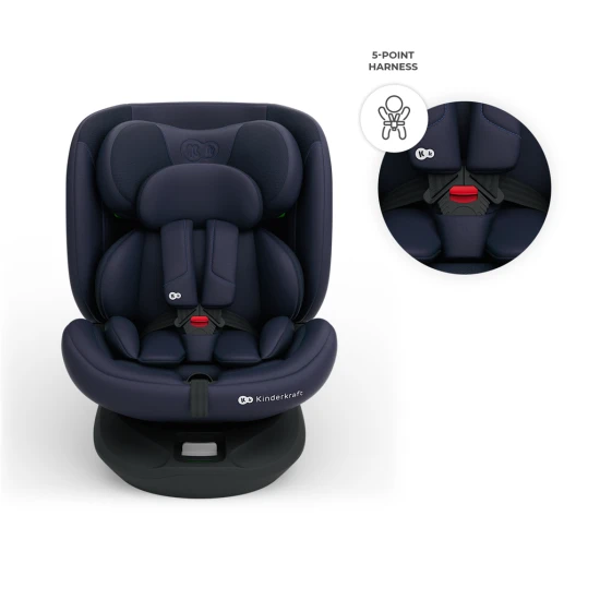 Autosedačka i-Grow 2 Plus (40-150 cm) Navy Autosedačka i-Grow 2 Plus (40-150 cm) Navy Kinderkraft KCIGRO02NAVPL00
