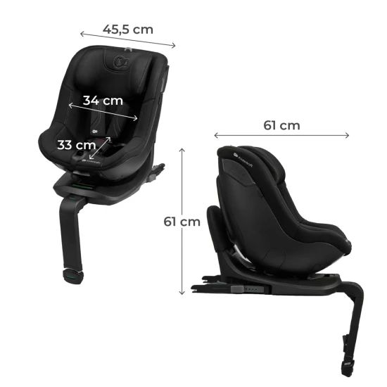 Autosedačka I-Guard Pro I-size (61-105 cm) Black Autosedačka I-Guard Pro I-size (61-105 cm) Black Kinderkraft KCIGUAPRBLK000N