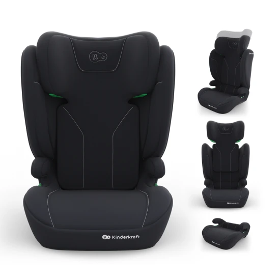 Autosedačka i-Spark 2 Plus i-Size (100-150 cm) Black Autosedačka i-Spark 2 Plus i-Size (100-150 cm) Black Kinderkraft KCISPA02BLKPL00
