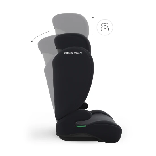 Autosedačka i-Spark 2 Plus i-Size (100-150 cm) Black Autosedačka i-Spark 2 Plus i-Size (100-150 cm) Black Kinderkraft KCISPA02BLKPL00