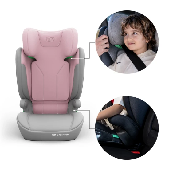 Autosedačka i-Spark 2 Plus i-Size (100-150 cm) Pink Autosedačka i-Spark 2 Plus i-Size (100-150 cm) Pink Kinderkraft KCISPA02PNKPL00