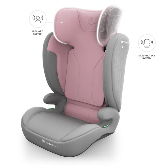 Autosedačka i-Spark 2 Plus i-Size (100-150 cm) Pink Autosedačka i-Spark 2 Plus i-Size (100-150 cm) Pink Kinderkraft KCISPA02PNKPL00