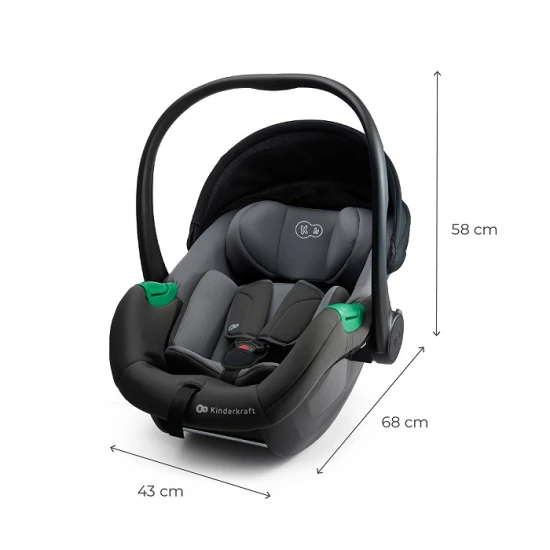 Autosedačka Mink Pro 2 (0-13 kg) Grey Autosedačka Mink Pro 2 (0-13 kg) Grey Kinderkraft KCMINPR2GRY0000