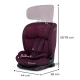 Autosedačka Oneto3 i-Size 76-150cm + Isofix Cherry pearl Autosedačka Oneto3 i-Size 76-150cm + Isofix Cherry pearl Kinderkraft KCONE300RED0000