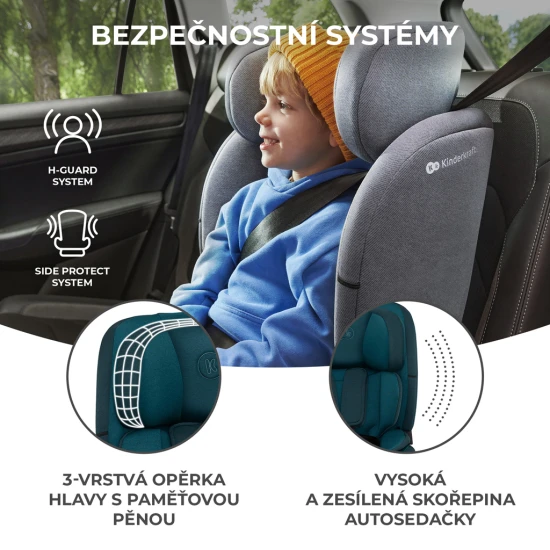 Autosedačka Oneto3 i-Size 76-150cm + Isofix Cool grey Autosedačka Oneto3 i-Size 76-150cm + Isofix Cool grey Kinderkraft KCONE300GRY0000