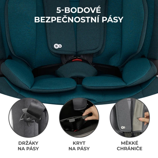 Autosedačka Oneto3 i-Size 76-150cm + Isofix Cool grey Autosedačka Oneto3 i-Size 76-150cm + Isofix Cool grey Kinderkraft KCONE300GRY0000