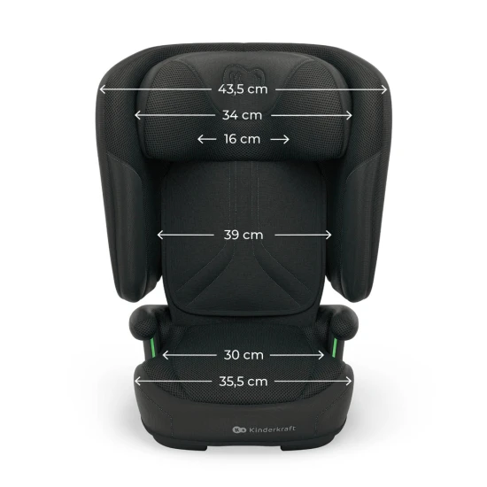 Skládací autosedačka Unity 2 I-Size (100-150 cm) Black Skládací autosedačka Unity 2 I-Size (100-150 cm) Black Kinderkraft KCUNIT02BLK0000