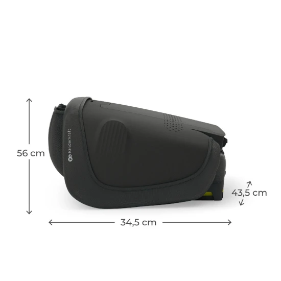 Skládací autosedačka Unity 2 I-Size (100-150 cm) Black Skládací autosedačka Unity 2 I-Size (100-150 cm) Black Kinderkraft KCUNIT02BLK0000