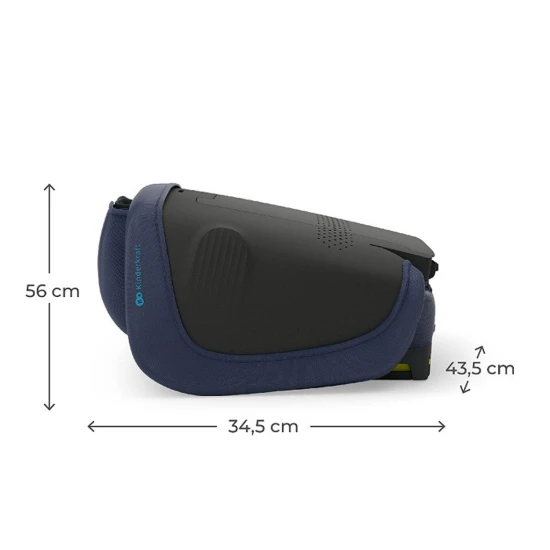 Skládací autosedačka Unity 2 I-Size Navy Skládací autosedačka Unity 2 I-Size Navy Kinderkraft KCUNIT02NAV0000