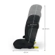 Autosedačka Xpand 2 Pro (100 do 150 cm) Black Autosedačka Xpand 2 Pro (100 do 150 cm) Black Kinderkraft KCXPPR02BLK0000