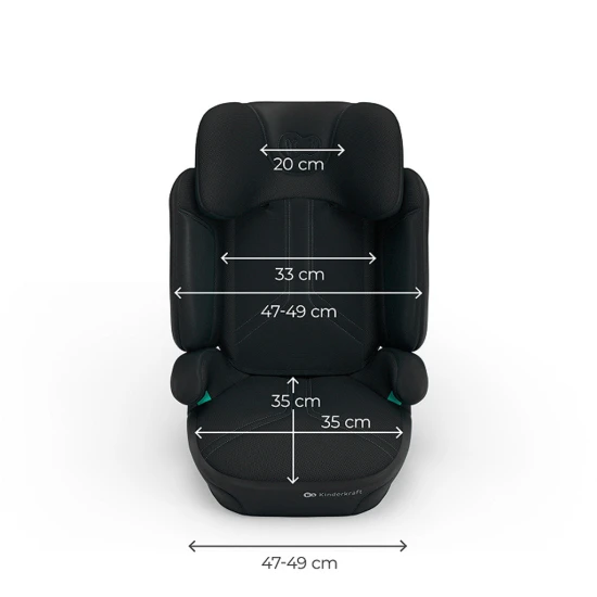 Autosedačka Xpand 2 Pro (100 do 150 cm) Black Autosedačka Xpand 2 Pro (100 do 150 cm) Black Kinderkraft KCXPPR02BLK0000
