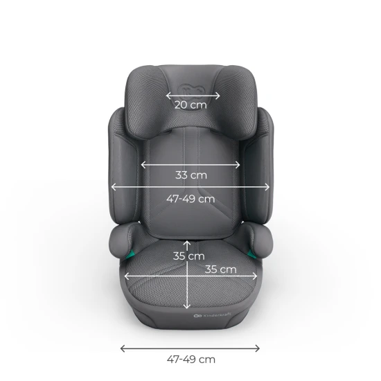 Autosedačka Xpand 2 Pro (100 do 150 cm) Grey Autosedačka Xpand 2 Pro (100 do 150 cm) Grey Kinderkraft KCXPPR02GRY0000
