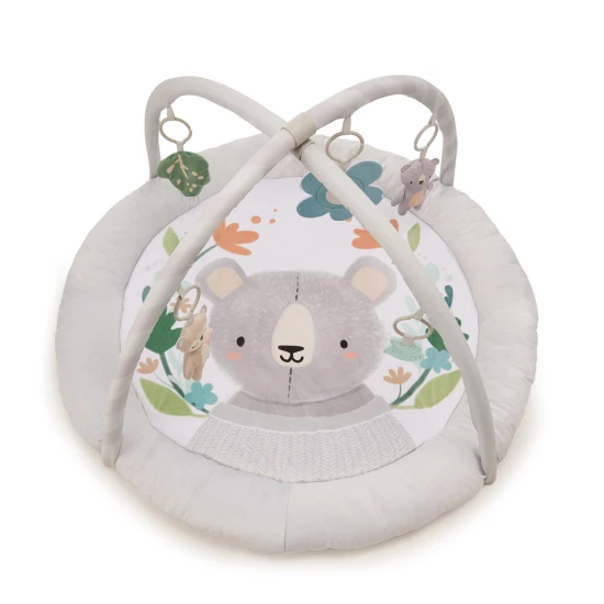 Hrací deka s hrazdičkou Cozyplay Light Grey Kinderkraft KPCOZY00LGR0000