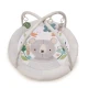Hrací deka s hrazdičkou Cozyplay Light Grey Kinderkraft KPCOZY00LGR0000
