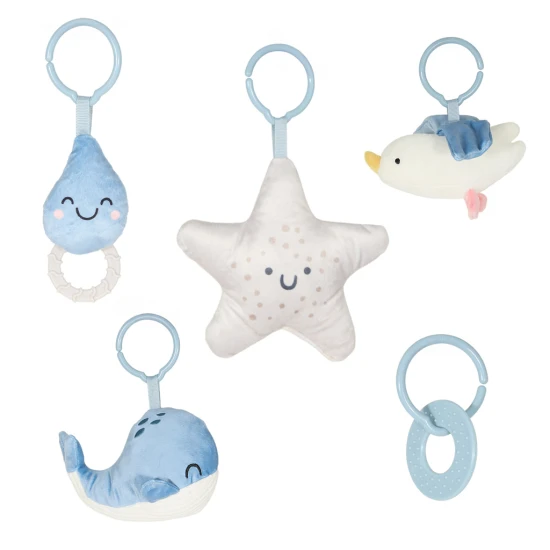 Hrací deka s hrazdičkou Cozyplay Nordic Breeze Kinderkraft KPCOZY00NOR0000