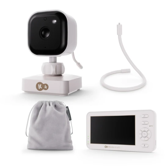 Dětská chůvička bez Wi-Fi Niteeye Travel Kinderkraft KENITR00WHT0000