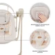 Houpačka Swingee Beige Kinderkraft KBSWIN00BEG0000