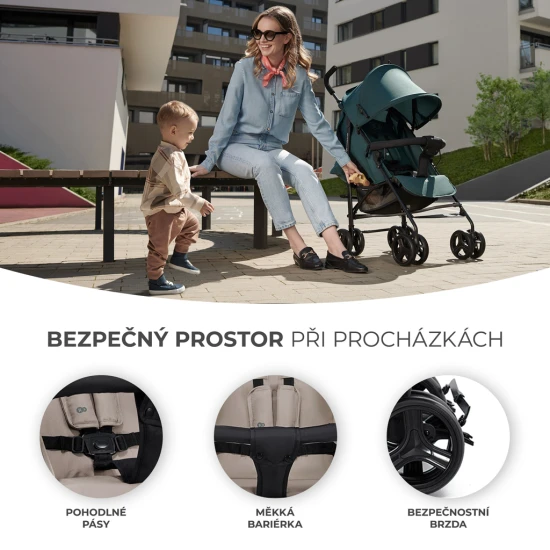Golfový kočárek Tik Beige Golfový kočárek Tik Beige Kinderkraft KSTIK000BEG0000