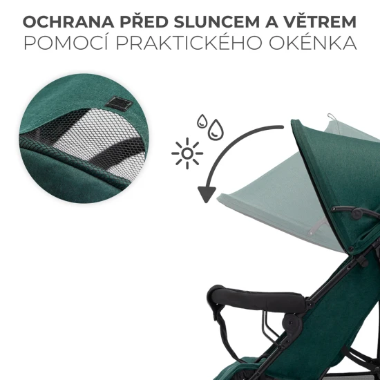 Golfový kočárek Tik Green forest Golfový kočárek Tik Green forest Kinderkraft KSTIK000GRE0000