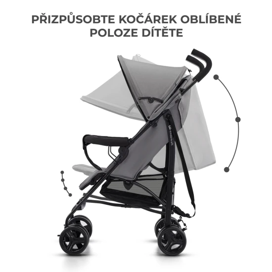 Golfový kočárek Tik Stone grey Kinderkraft KSTIK000GRY0000