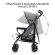 Golfový kočárek Tik Stone grey Kinderkraft KSTIK000GRY0000