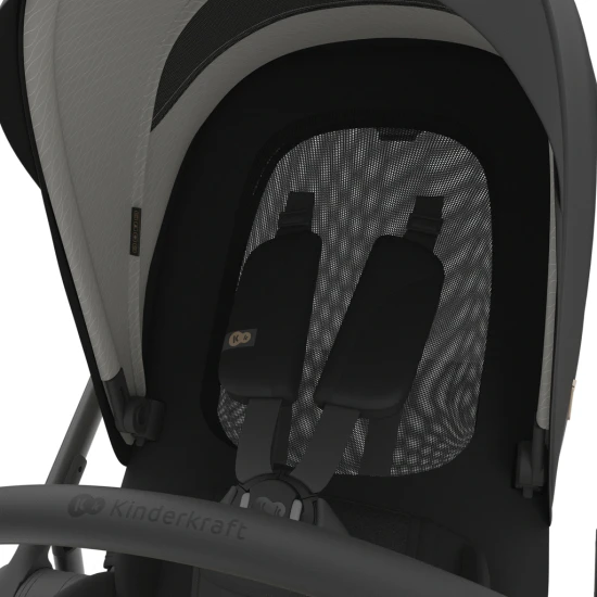 Kombinovaný kočárek 2v1 Prime 3 Venezian Black Kinderkraft KSPRIM03BLK2000
