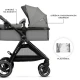 Kombinovaný kočárek 3v1 Esme Pro Moonlight Grey Kinderkraft KSESME00GRY300N