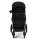 Kombinovaný kočárek 3v1 Moov 2 XL Air Black Kinderkraft KSMOOVXLBLK0000