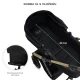 Kombinovaný kočárek 3v1 Moov 2 XL Air Black Kinderkraft KSMOOVXLBLK0000