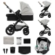 Kombinovaný kočárek 3v1 Moov 2 XL Air Grey Kinderkraft KSMOOVXLGRY0000