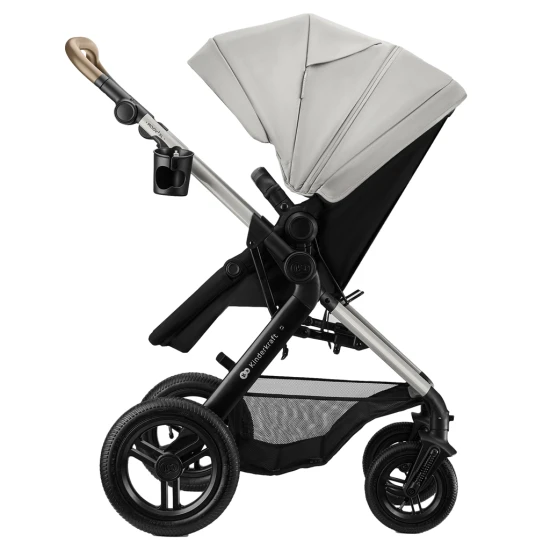 Kombinovaný kočárek 3v1 Moov 2 XL Air Grey Kinderkraft KSMOOVXLGRY0000