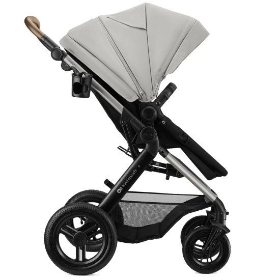 Kombinovaný kočárek 3v1 Moov 2 XL Air Grey Kinderkraft KSMOOVXLGRY0000