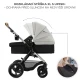 Kombinovaný kočárek 3v1 Moov 2 XL Air Grey Kinderkraft KSMOOVXLGRY0000
