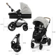 Kombinovaný kočárek 3v1 Moov 2 XL Air Grey Kinderkraft KSMOOVXLGRY0000